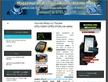 Tablet Screenshot of alarmemotoscutere.ro